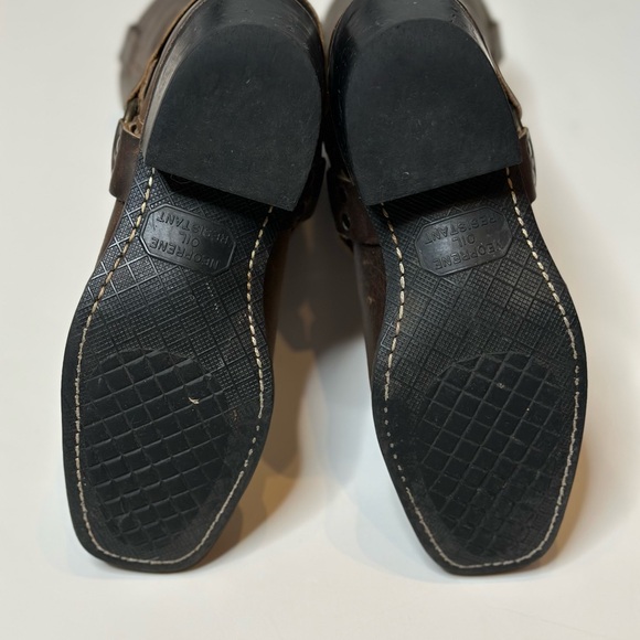 Vintage Brown Leather Cowboy Boots - Picture 7 of 10